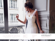 Détails : Olivier Portais robe de mariée sur mesure à Paris