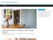 Détails : Ma table design