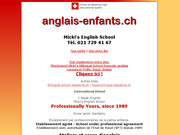 Anglais-Enfants - jardin d'enfants