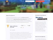 Détails : Serveur minecraft