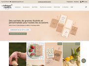 Détails : Sachets de graine personnalisés, Mariage, Naissance et Baptême 